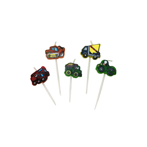 Tårtljus Fordon 5-pack