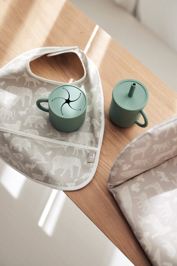Haklapp Vattentät Animals Olive green - 2 pack - Bild 9