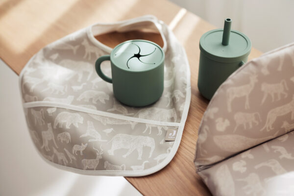 Haklapp Vattentät Animals Olive green - 2 pack - Bild 10