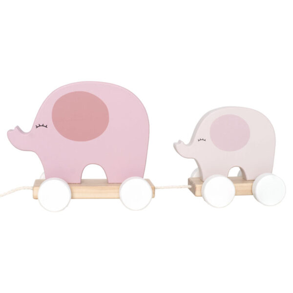 Jabadabado Dragdjur Elefant Rosa