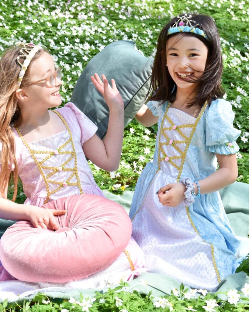 utklädningskläder barn prinsessa – vacker prinsessklänning