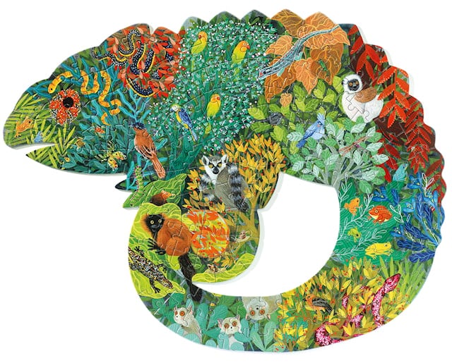 Djeco Pussel Art Chameleon 150-bitar - Bild 3