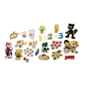 Bamse Magnetsiffror och Figurer