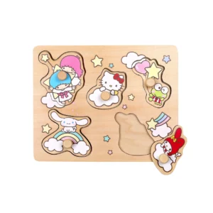 Hello Kitty Pussel med knoppar 5-bitar
