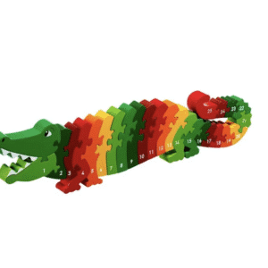 Pusseldjur Krokodil Siffror 1-25