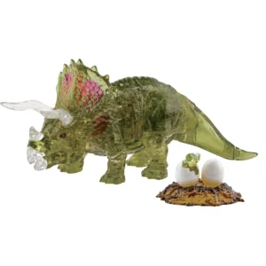 Kristallpussel 3D Dinosaurie Triceratops