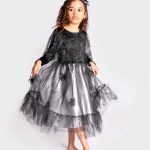 Häxdräkt med Klänning och Pannband 2-4 år