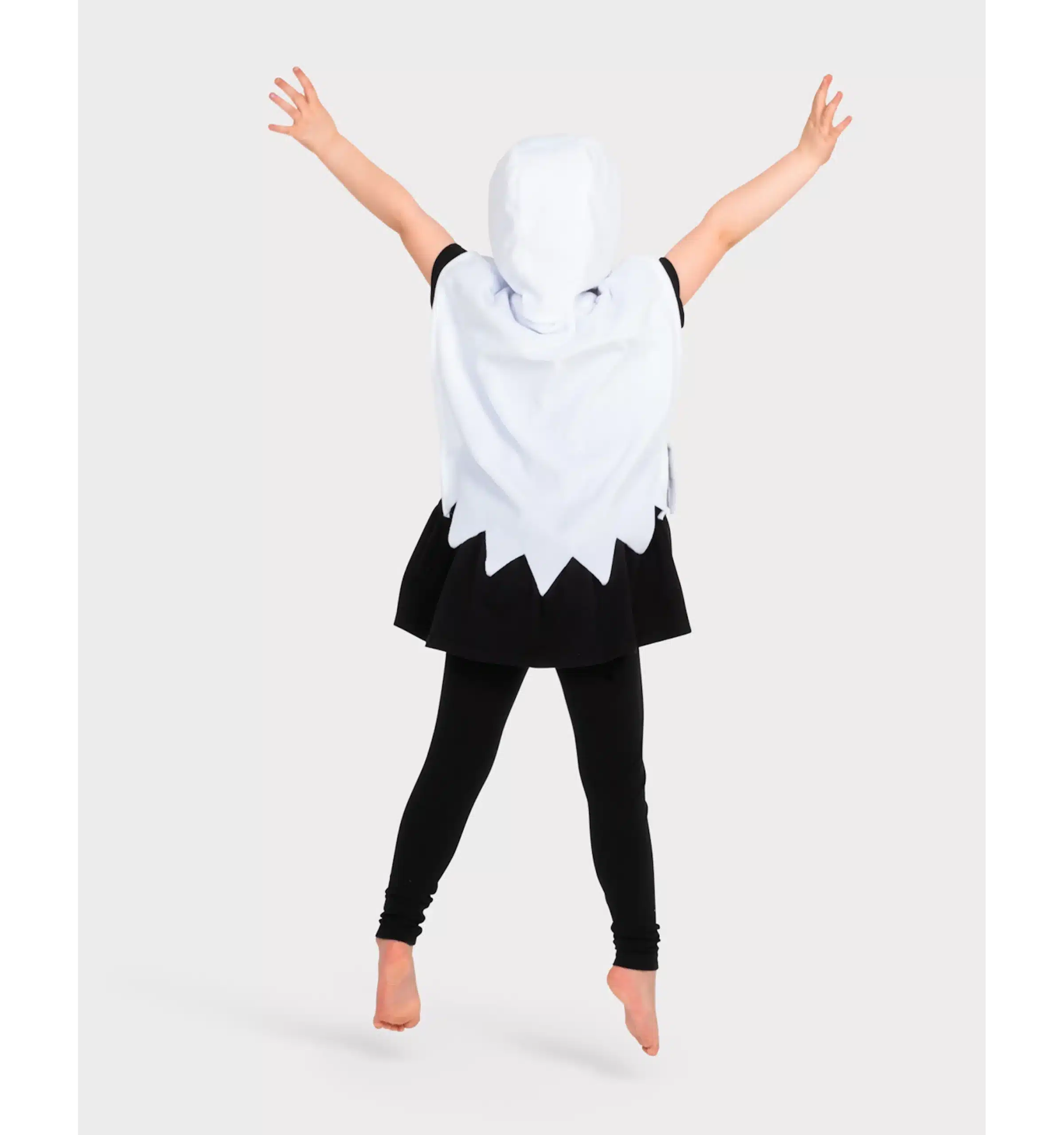 Mini Cape Spöke Vit 1-4 år - Bild 2