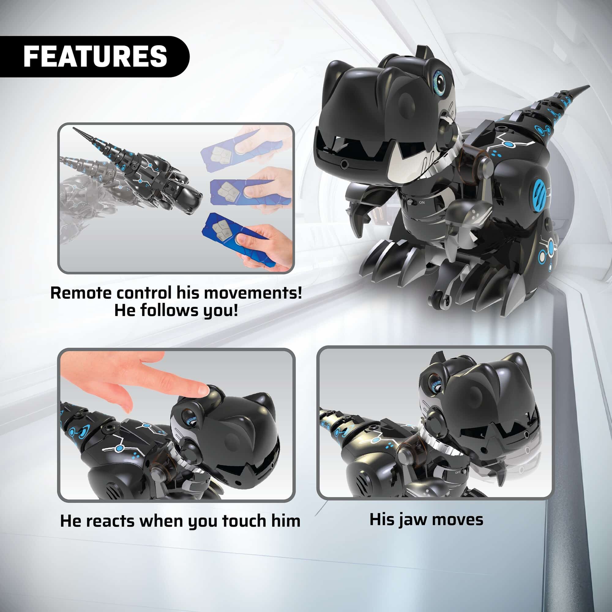 Silverlit Train my dino 2 - Radiostyrd Dinosaurie - Bild 10