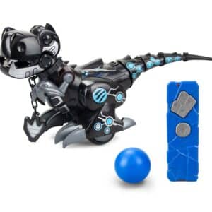 Silverlit Train My Dino 2 – radiostyrd och interaktiv dinosaurie med ljus, ljud och rörelser.