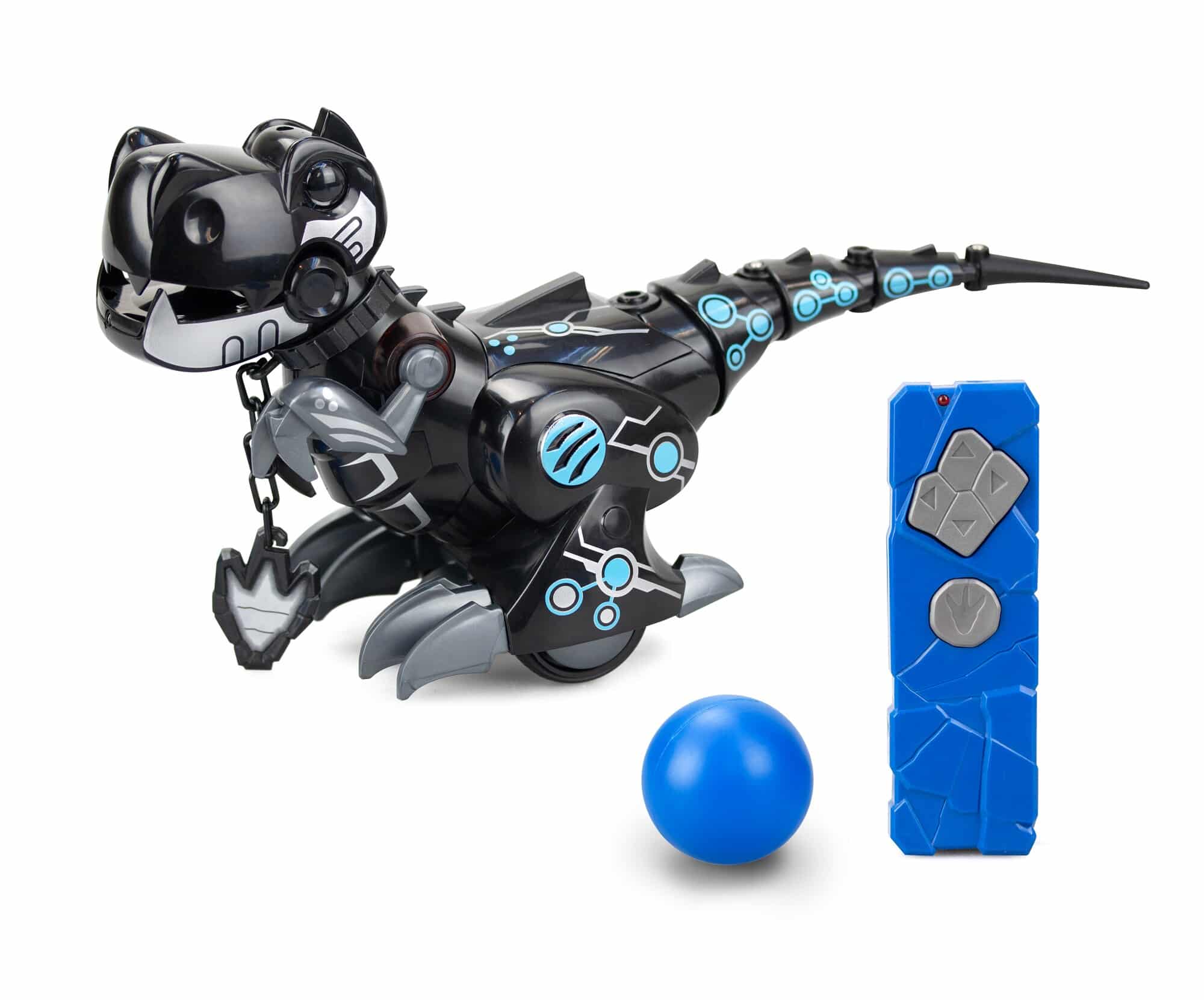 Silverlit Train My Dino 2 – radiostyrd och interaktiv dinosaurie med ljus, ljud och rörelser.