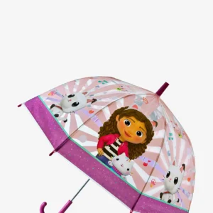 Gabby’s Dollhouse paraply för barn med färgglada motiv av Gabby och hennes vänner – perfekt för regniga dagar.