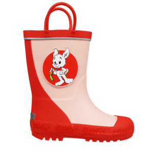 Vincent gummistövlar Lilleskutt röd för barn