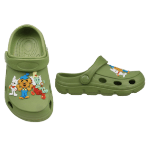 Vincent Bamse sandaler foppa-tofflor grön för barn