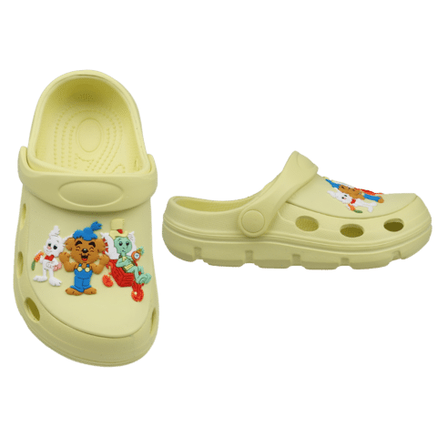 Vincent Bamse sandaler foppa-tofflor gul för barn