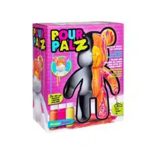 Pour Palz måla björn Mango Sunset kreativ samlarfigur för barn