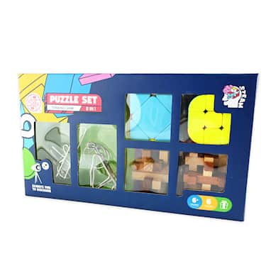 iq pussel set 6 i 1 barn vuxna