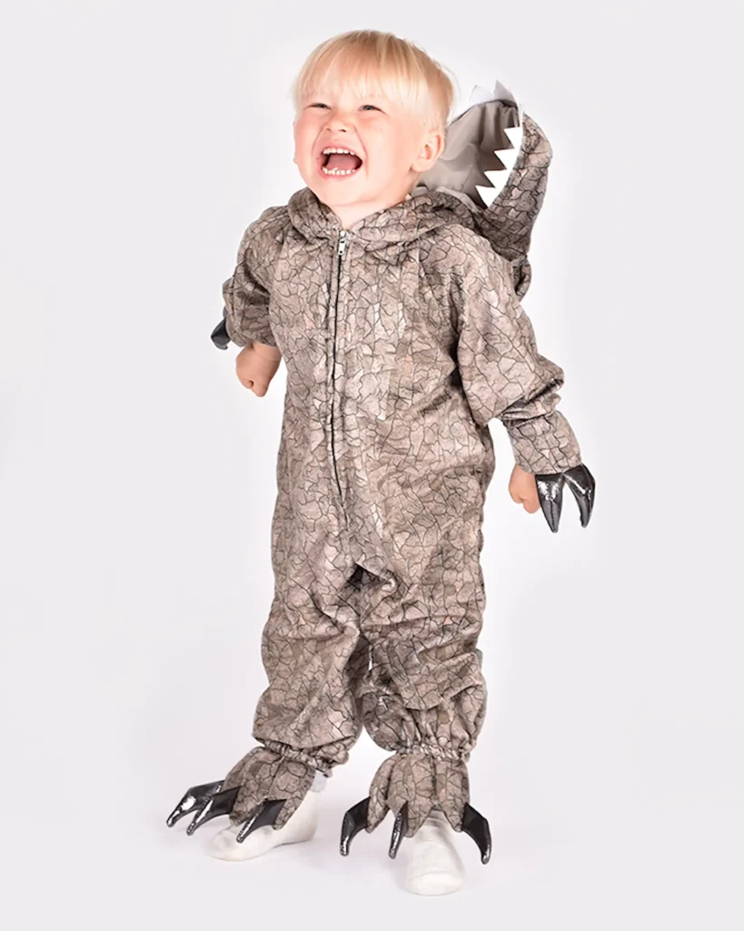 Spinosaurus maskeraddräkt för barn 4-5 år