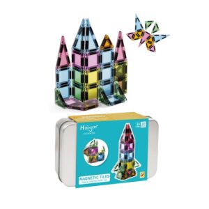 Mini Magnetic Tiles 30 delar i plåtask