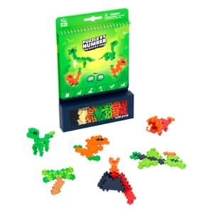 Plus-Plus Activity Pad Dinosaurs med 125 delar