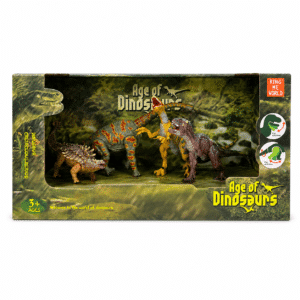 Dinosaurie Lekset Vilda Dinosaurier 4-pack