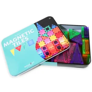 Magnetiska byggplattor Mini 56 delar för barn