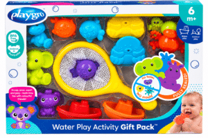 Playgro Bath Time Activity Badleksaker – 15 delar för barn